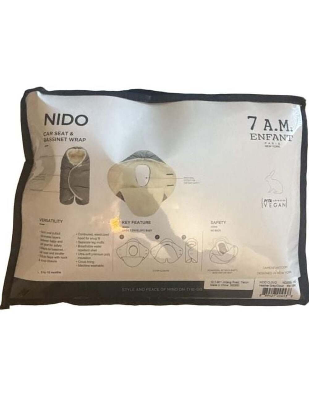 Car Seat & Bassinet Wrap 6-18 Months